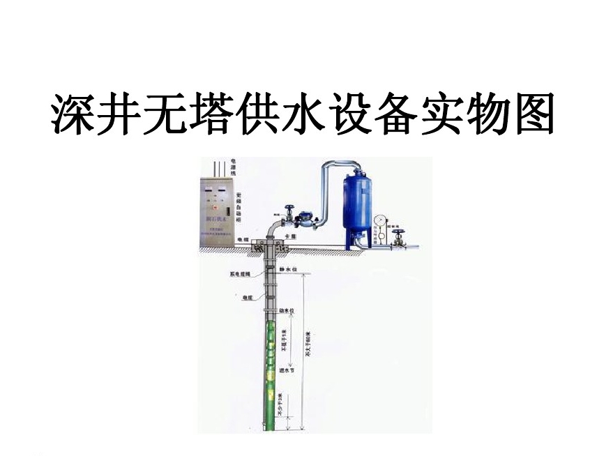 理县井泵无塔式供水设备